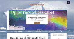 Desktop Screenshot of martinbreum.dk